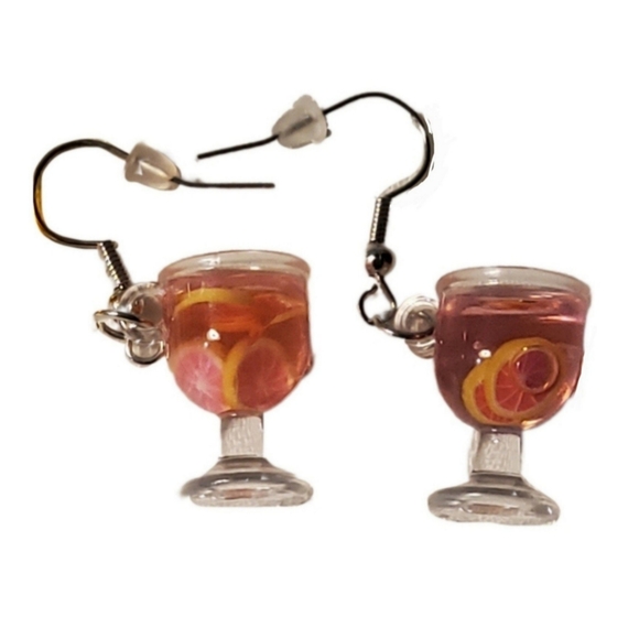 Miniature Fruit Cocktail Earrings - Picture 5 of 15